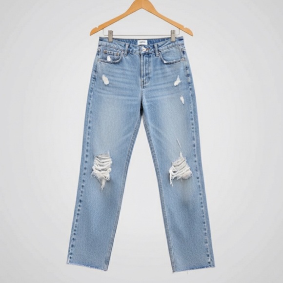 Urban Outfitters Denim - BDG Urban Outfitters Pax Ripped Womens High Waist Jeans 30 X32 Light Wash